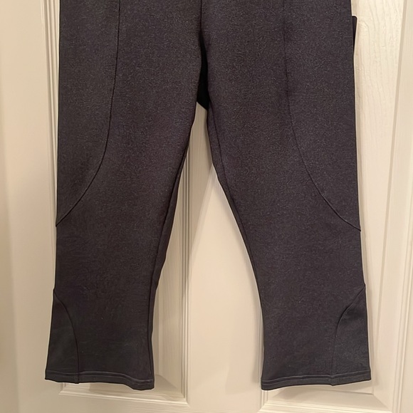 NWT NYDJ Women’s Gray City Sport Original Slimming Fit Capri Leggings Sz XS Yoga - Picture 3 of 10